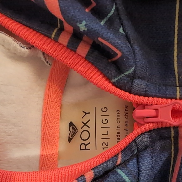 Roxy girls Cozy Up Hooded One Piece - sodalite blue asta fairisle - Picture 3 of 6